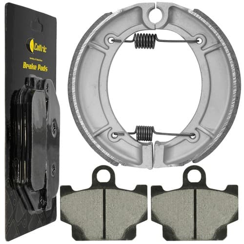 for Yamaha XS400R Seca 400R 1982 1983 Front Brake Pads & Rear Brake Shoes