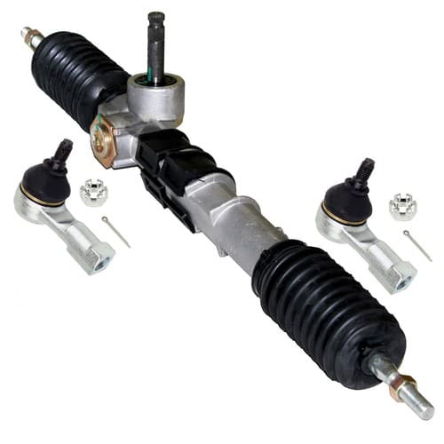 Steering Rack And Pinion W/Tie Rod Ends for Kawasaki Mule 610 4X4 KAF400 2005-16