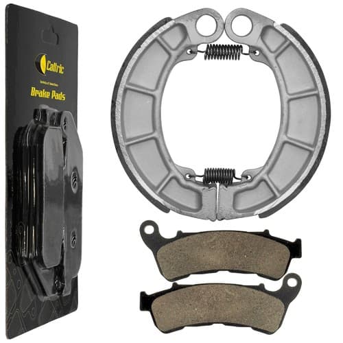 Front Brake Pads And Rear Brake Shoes for Honda Ps250 Big Ruckus 250 2005-2006
