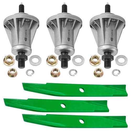 48" Deck Spindles with Blade For Toro Z480 74352 74353 / ZX480 74704 TimeCutter