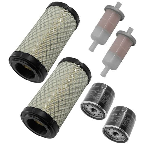 Caltric 11013-1290 Air Filter Kit For Kawasaki Mule 3010 KAF620 2001-2008