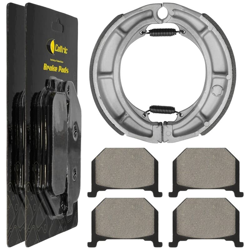 Front Brake Pads & Rear Brake Shoes for Suzuki Gv700Gl Madura 700 1985