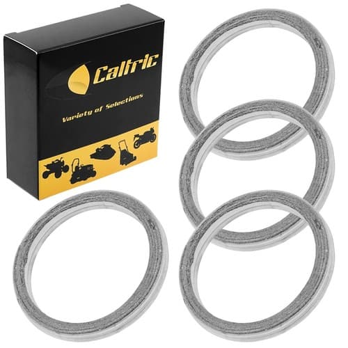 4 Exhaust Muffler Pipe Gaskets for Yamaha FJ1200 1986 1987 1989-1993