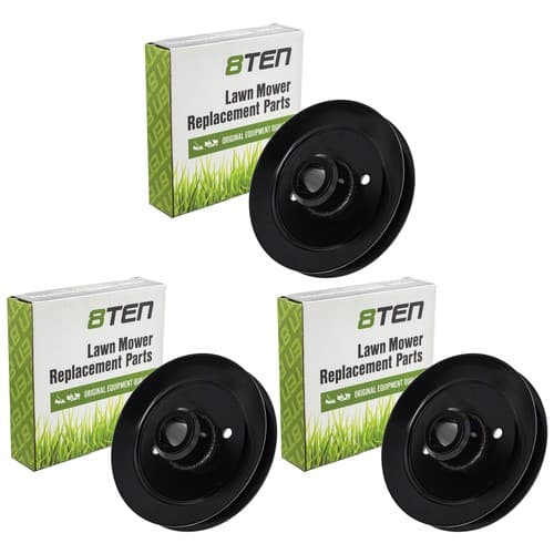 8TEN Deck Pulley for Exmark Lazer Z HP CT 1-653099 44 Inch Cut Zero Turn 3 Pack