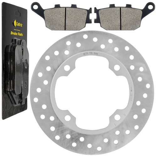 Rear Brake Disc Rotor W / Brake Pad Fits Honda CBR900RR 1993 - 2003