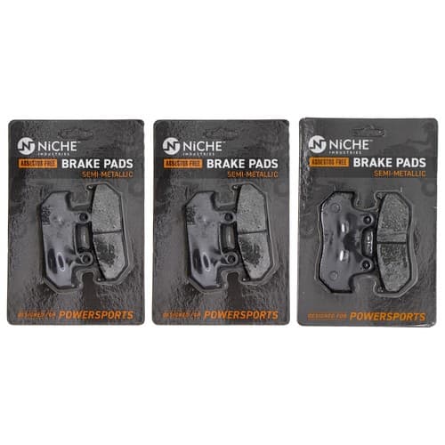 Brake Pad Set for Honda Goldwing 1500 GL1500SE GL1500A Front Rear Semi-Metallic