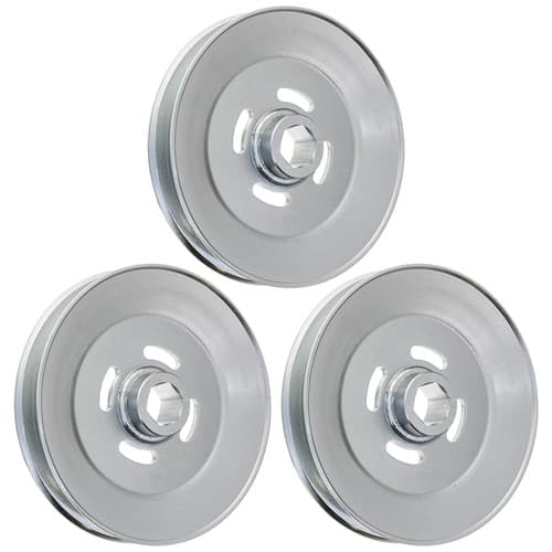 8TEN Deck Spindle Pulley for Kubota Z422KWT Z421KWT-3 60-Inch K5653-34580 3 Pack