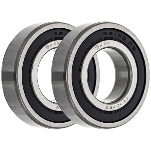 NICHE Wheel Bearing for Kawasaki KFX80 32x65x17 2 Pack Chrome Steel Rubber ATV