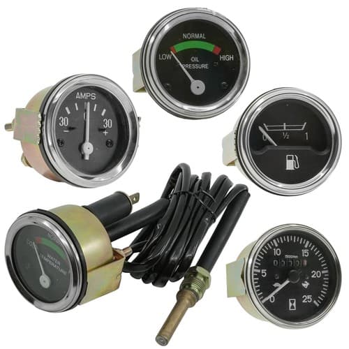 Tachometer Amp Oil Gauge For Massey Ferguson 88 Super 90135 150 165 175 180 MF20