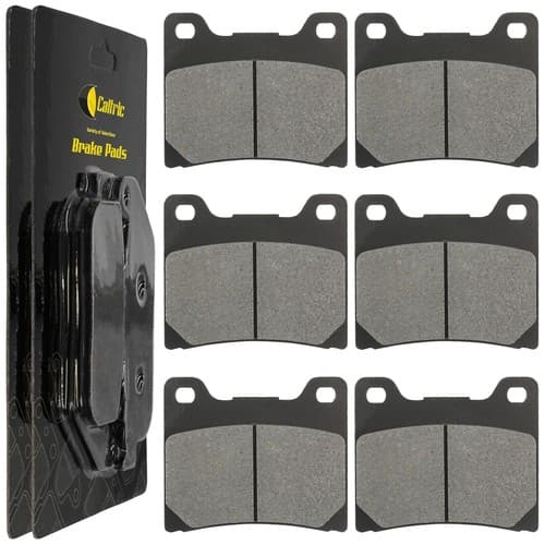 Front Rear Brake Pads for Yamaha FJ1200 FJ12 1986 1987 Front Rear Pads