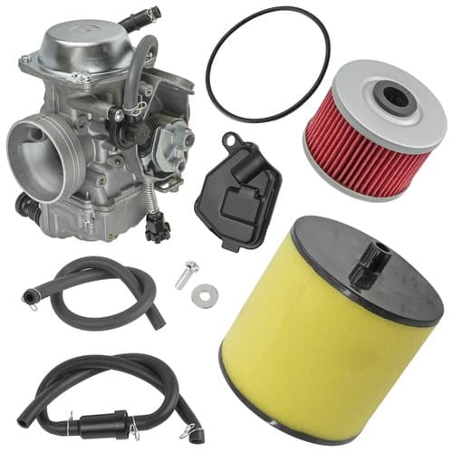 Carburetor Air & Oil Filter For Honda Fourtrax Foreman 400 TRX400FW 4x4 1995-03