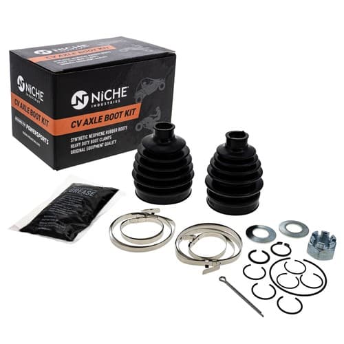 NICHE Front CV Axle Boot Kit for John Deere Gator XUV835R XUV835M XUV835E UTV