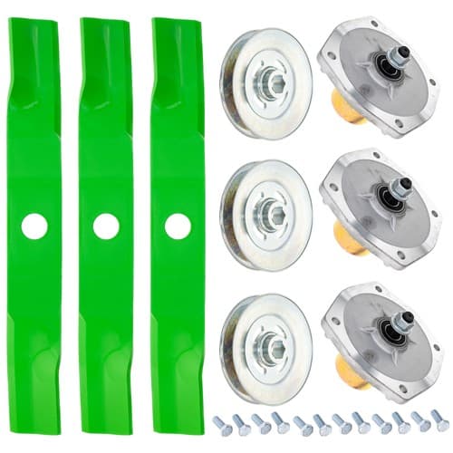 8TEN Blade Spindle Kit for Kubota Z421 Z422 RCK54P-400Z K5613-34340 K5579-34510