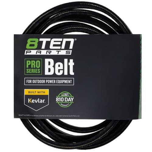 8TEN Belt with Kevlar for Gravely Pro-Stance 48 Pro-Turn 07200706 125 x 5/8