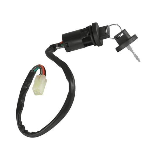 Caltric Ignition Key Switch for Honda ATV 35100-HP1-003 / TRX450R TRX450ER
