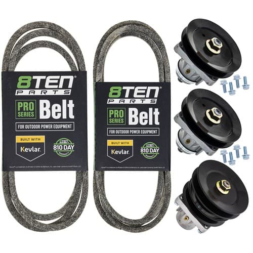 Deck Spindle & Belt Kit for Toro LX460 LX465 LX466