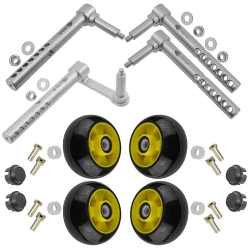 Deck Wheels w/ Arms for John Deere X700 X720 X724 X728 X740 X744 X748 48" 54 62"