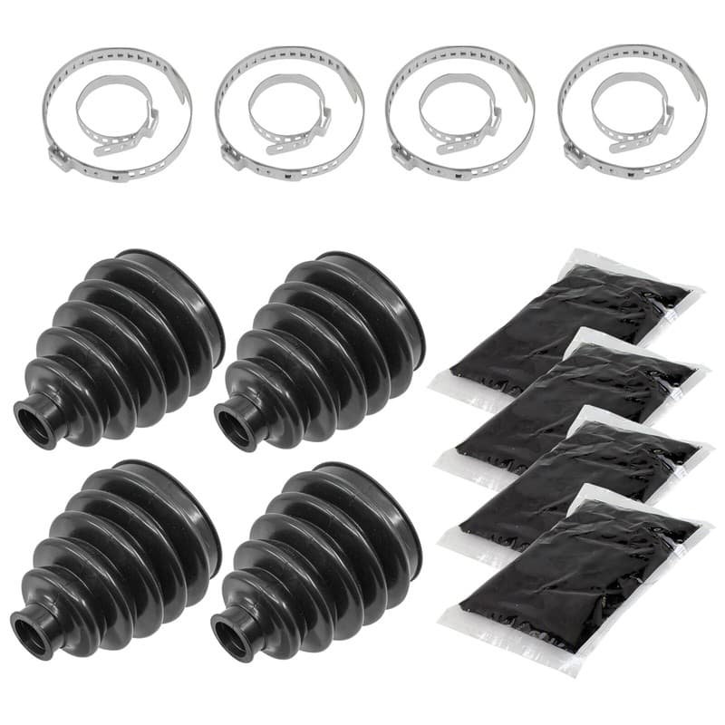 Caltric Rear Wheel Side Boot Kit For Can-AM CanAM MaverickX3 4x4 Turbo 2017-2023