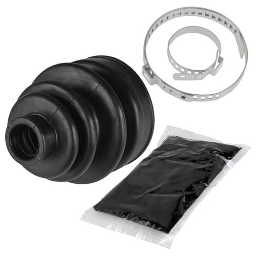 Front Axle Outer CV Boot Kit for Yamaha Kodiak 400 YFM400FW 4X4 1993-1999 2001
