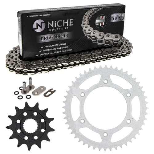 Sprocket Chain Set for Honda CRF250R 13/48 Tooth 520 O-Ring Front Rear Combo Kit