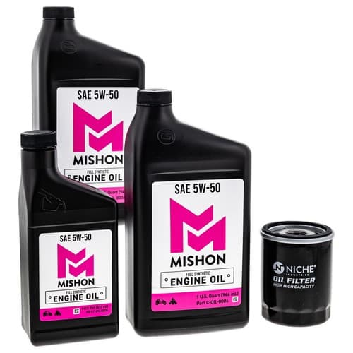 MISHON Engine Oil Change Kit for Polaris Xpedition XP ADV 5 General 1000 UTV