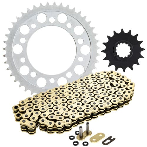 Sprocket Chain Set for Honda CBR600F 16/43 Tooth 520 X-Ring Front Rear Combo Kit