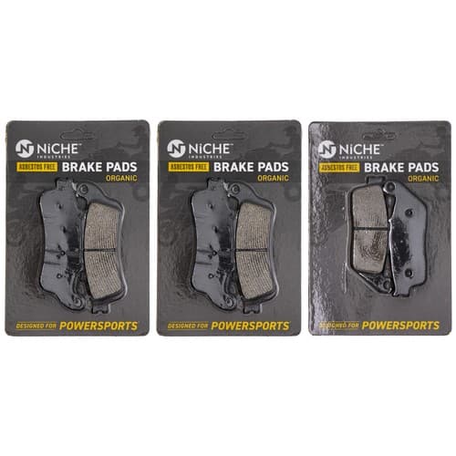 NICHE Brake Pad Set for Victory Vision 2204195 2203679 Front Rear Organic