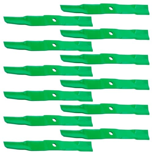 Caltric M128485 Mower Deck Blades For John Deere F620 F68 F687 F735  60" Mulch