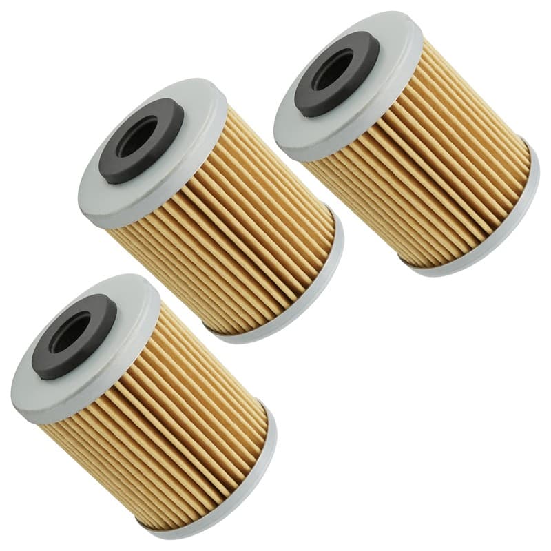 3 Pack Oil Filter for KTM 250 Exc-G/Rfs Exc Racing Ex-C Rfs 2002-2005