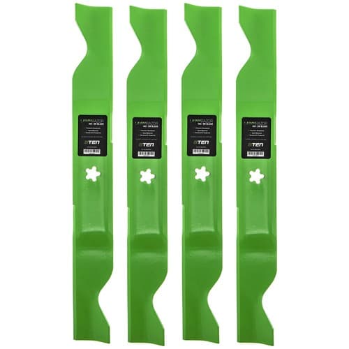 LawnRAZOR Mower Blade for Husqvarna RZ4623 YTH22V46 RZ5424 YTH21K46 Z246 4-Pack
