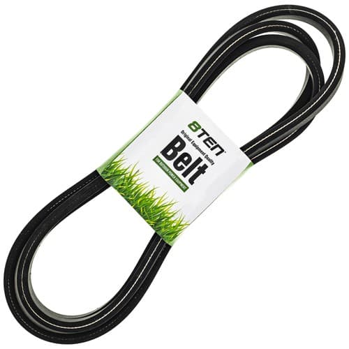 8TEN Hexagonal Raw Edge Drive Belt for John Deere F725 F735 Front Mower M111534