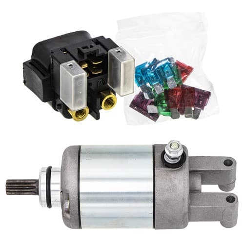 NICHE Starter Motor Solenoid Kit for Yamaha FZ6 5EB-81890-00 Motorcycle