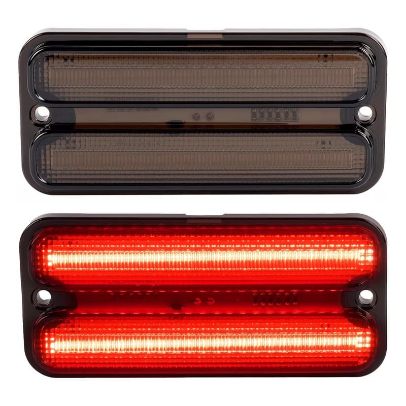 Rear Red LED Side Marker Lights For Chevy C10 C20 & GMC C15/C1500 Pickup 1968-72
