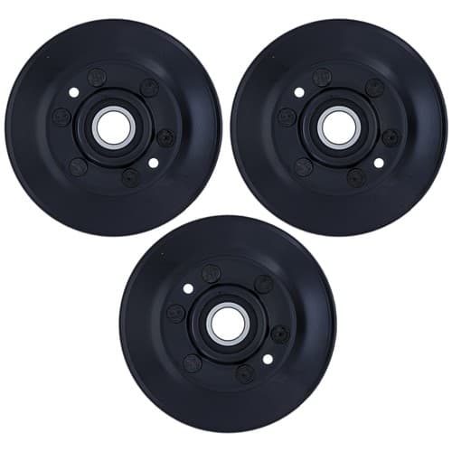Idler Pulley Set for John Deere 200 110 318 180 210 LT155 LT133 LT160 3-Pack