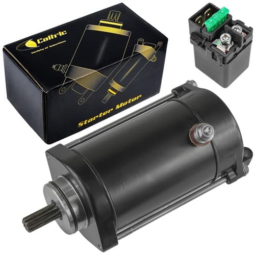 Starter And Relay Solenoid for Kawasaki Vulcan 1600 VN1600 2003-2008