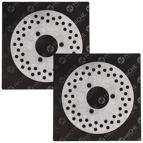 NICHE Front Brake Rotor Set for Honda FourTrax 250 Sportrax 400 250 300
