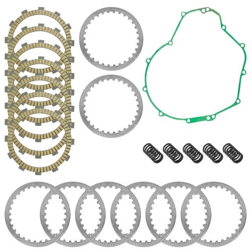 Clutch Friction Steel Plates Gasket Kit for Kawasaki Vulcan S EN650 ABS 2015-25