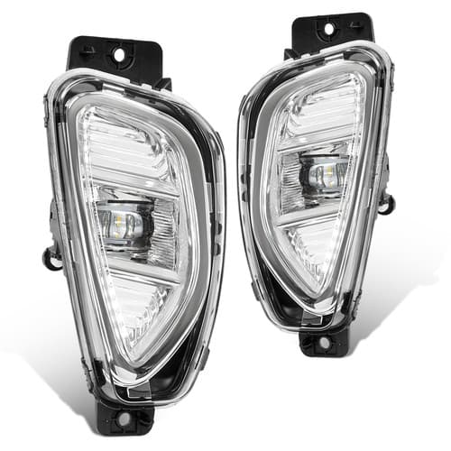 LED Fog Lights Driving Lamps W/Switch Wire Kit For Ford Escape 2020 2021 2022