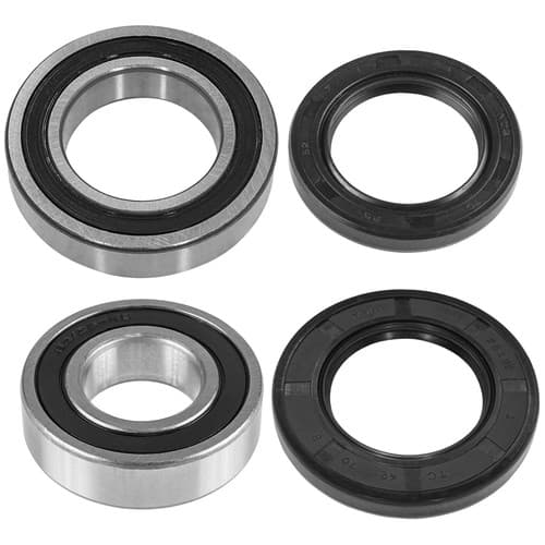 Rear Wheel Ball Bearings Seals Kit for Yamaha Big Bear 350 YFM350 4WD 1996-1999