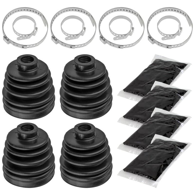 2 Rear Axle Inner Outer CV Boot Kit for Can-Am Renegade 500 800 4X4 2008