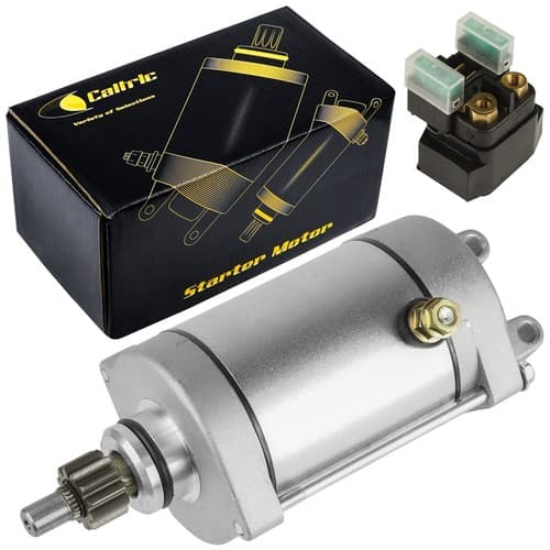 Starter & Relay Solenoid for Yamaha Raptor 660 YFM660 2001 02 03 2004 2005 ATV