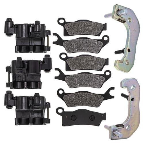 NICHE Front Left Right Hand Brake Caliper Kit for Can-Am Outlander 650 1000
