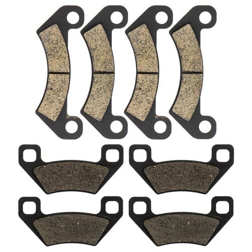 NICHE Brake Pad Kit for Arctic Cat Wildcat X 1000 4X 1436-420 Front Rear Organic