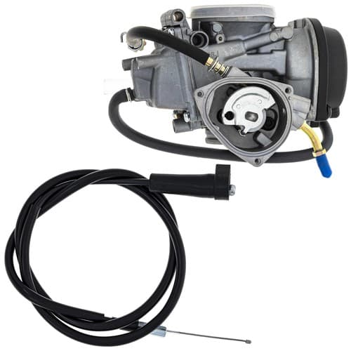 NICHE Carburetor Throttle Cable Kit for Suzuki Quadsport Z400 LTZ400 13200-07G01