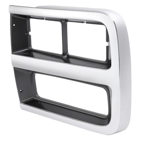 Silvery Left Headlight Headlamp Bezel Door Trim For Chevrolet G10 G20 1992-1995