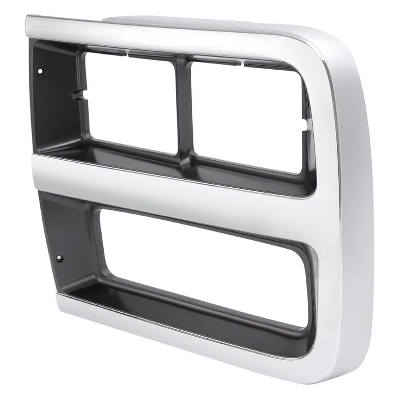 Silvery Left Headlight Headlamp Bezel Door Trim For Chevrolet G10 G20 1992-1995