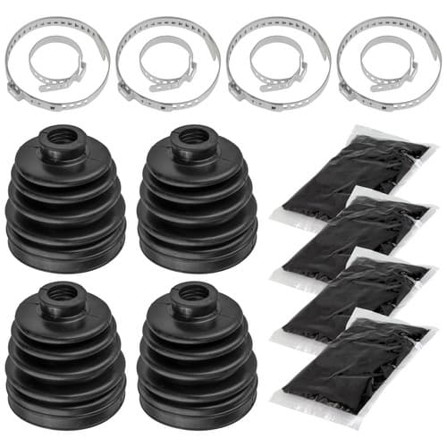 2 Rear Axle Inner Outer CV Boot for Polaris RZR XP Turbo/ RZR XP 4 Turbo 2017-19