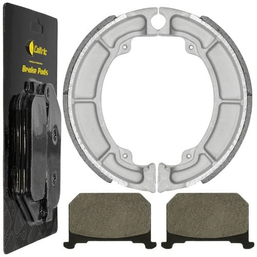 for Kawasaki KZ440 LTD Belt LTD Sport Belt 1982-83 Front Brake Pads & Rear Shoes