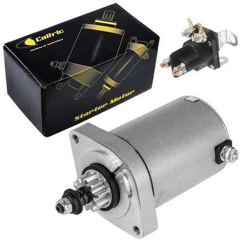 Starter & Solenoid for John Deere X300 X360 MIU10981 MIA11984 MIA11949