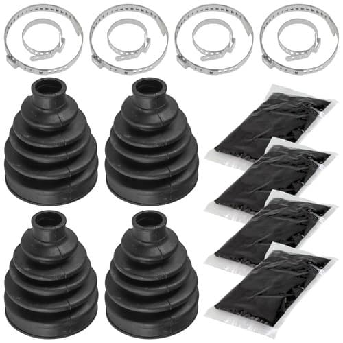 2 Rear Axle Outer Inner CV Boot Kit for Can-Am Renegade 1000 4X4 Xxc 2012-2015